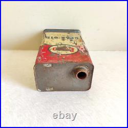 1930s Vintage Esso Gear Oil Advertising Tin Can Automobile Collectible T717