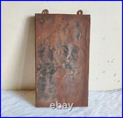 1930s Vintage Rising Oil Advertising Wooden Tin Sign Board Old Collectible WN100