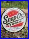 1950'S Collectible Vintage Snap-On Tools Porcelain Sign A Must-have Really Nice