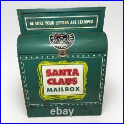 1950s VINTAGE STANDARD Oil/Gas Advertising Santa Claus Mailbox RARE 1950s VINTAGE STANDARD Oil/Gas Advertising Santa Claus Mailbox RARE