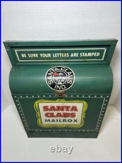 1950s VINTAGE STANDARD Oil/Gas Advertising Santa Claus Mailbox RARE 1950s VINTAGE STANDARD Oil/Gas Advertising Santa Claus Mailbox RARE