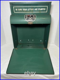 1950s VINTAGE STANDARD Oil/Gas Advertising Santa Claus Mailbox RARE 1950s VINTAGE STANDARD Oil/Gas Advertising Santa Claus Mailbox RARE