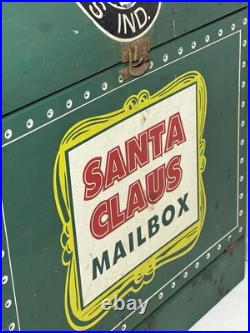 1950s VINTAGE STANDARD Oil/Gas Advertising Santa Claus Mailbox RARE 1950s VINTAGE STANDARD Oil/Gas Advertising Santa Claus Mailbox RARE