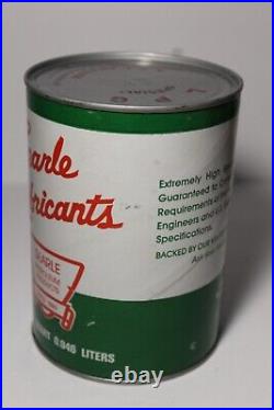 1960s Rare Old VINTAGE SEARLE MOTOR OIL CAN COUNCIL BLUFFS IOWA QUART OIL CAN