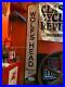 1964 Vintage Tin Sign Embossed Wolfs Head Oil Gas 81 Service Station Man Cave