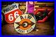 3' RARE Vintage 1960's A&W Root Beer Restaurant Soda Pop Gas Oil Metal Sign