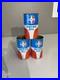 (3) Vintage Canadian Royalite Oil Quart Tins
