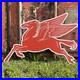 36in Mobil Gas And Oil Pegasus Vintage Style Repop Sign