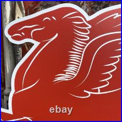 36in Mobil Gas And Oil Pegasus Vintage Style Repop Sign