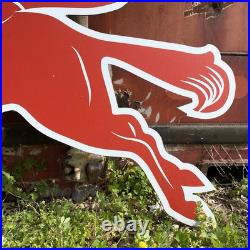 36in Mobil Gas And Oil Pegasus Vintage Style Repop Sign