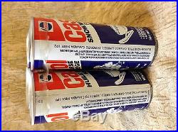 6-pack vintage Castrol Snowmobile Racing motor oil cans advertising display sign