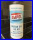 Ampol Light Blue Tall Quart Vintage Collectable Oil Tin