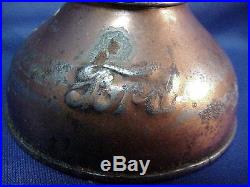Antique FORD OIL CAN Vintage Oiler Auto copper plated (Model A or Model T)