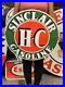 Antique Vintage Old Style Sign Sinclair HC Gasoline Made USA