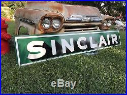 Antique Vintage Old Style Sinclair Motor Oil Gas Sign