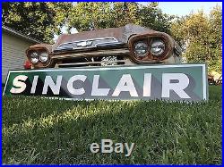 Antique Vintage Old Style Sinclair Motor Oil Gas Sign