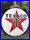 Antique Vintage Old Style Texaco Gas Oil Sign 48