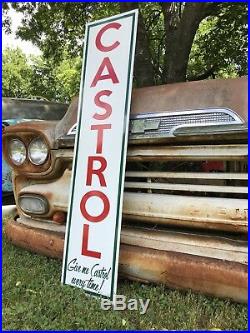 Antique Vintage Style Castrol Motor Oil Sign