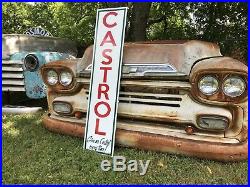 Antique Vintage Style Castrol Motor Oil Sign