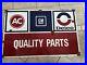 Antique -vintage look AC Delco GM Dealer Quality Parts Sign