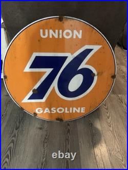 Antique -vintage look Union 76 Authorized Dealer sales service Station Sign Antique -vintage look Union 76 Authorized Dealer sales service Station Sign