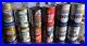 Assortment Of FULL Vintage Oil Cans (Valvoline, Texaco, Shell, Safeway, Etc)