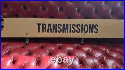 Buick Authorized Service Transmission Sign Masonite Vintage Measurements In Pics
