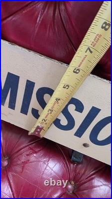 Buick Authorized Service Transmission Sign Masonite Vintage Measurements In Pics