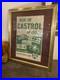 Castrol Poster Framed 70x60cm Vintage Oil Advertising UK