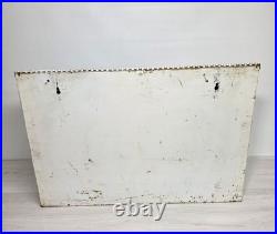 Champion Vintage Spark Plug Service Station Metal Cabinet Oil Gas USA