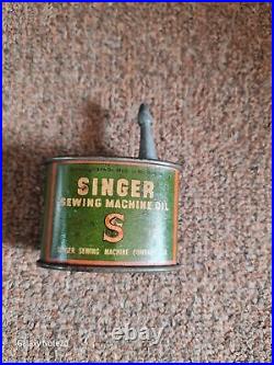 Christmases Special Old vintage singer sewing machine oil advertising items