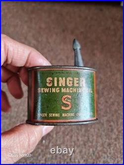 Christmases Special Old vintage singer sewing machine oil advertising items