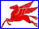 DOUBLE SIDED Mobil Gas Flying Red Horse Pegasus Metal Heavy Steel Sign X Large