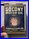 Early Vintage Socony Standard Motor Oil Company NY One Gallon Can