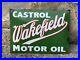 Fabulous Rare Vintage Castrol Wakefield Motor Oil Enamel Sign