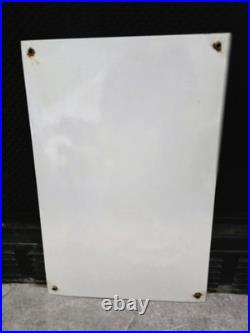 Giant Vintage Sinclair Aviation Gasoline Porcelain Sign 15 X 10