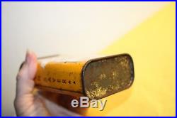 HARLEY DAVIDSON Vintage 1950's Chain Saver Oil Tin Can Orig. PLUS bonus T shirt