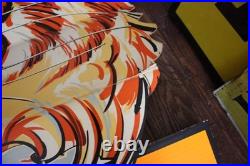 Large Vintage Humble Oil Esso Tiger Advertising Sign Lentcular Winking Eye Rare