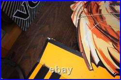 Large Vintage Humble Oil Esso Tiger Advertising Sign Lentcular Winking Eye Rare