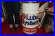 Large Vintage Union 76 Lube System Motor Oil Trash Can 27 Metal Can Sign