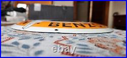 Mint Porcelain Gas & Oil Sign Vintage Mint Porcelain Gas & Oil Sign Vintage