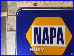 Napa auto parts sign vintage Tin Sign Napa Auto Embossed Sign 35 3/4x15 3/4 Napa auto parts sign vintage Tin Sign Napa Auto Embossed Sign 35 3/4x15 3/4