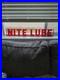 Nitelube Orig Vintage Ad Sign Gas Station Lube Auto Repair Shop 32 X 5