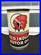 Oil Can Imperial Quart Red Indian Oil Empty Vintage Canada