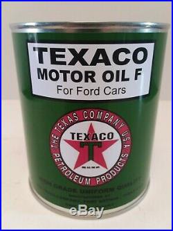 Old Vintage Motor Oil Cans 1 qt. 10 can Special Mix or Match any 10 listed