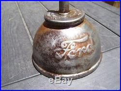 Original 1908 dated Ford script Oil can tool kit under hood oiler vintage part