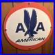 Original AMERICAN AIRLINES 14 Porcelain Advertising Sign Vintage In Great Cond