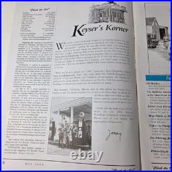 Original Gasoline Magazine for Porcelain Signs Lion Sign Sunoco Gas Station Ad