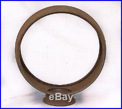 Original ViNtAgE Glass Gas Pump Globe Metal Ring holder Base topper Gas & Oil