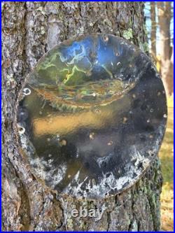 Original Vintage 1936 Spirit Indian Gasoline Porcelain Sign 12